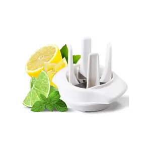 Lemon/Lime Slicer, to Garnish Food Drink-Stainless Steel Lime Cutter | Lemon Wedge for Lime Slices Blade Fruit Kitchen Plastic Utensils cheese  grater