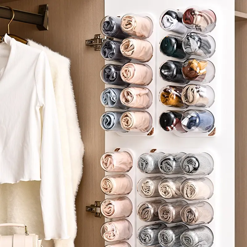 Underwear Storage Box, Wall Mounted Underwear, Sock Storage, Wall Mounted Capsule, Non Perforated Storage Rack, Household Storage
