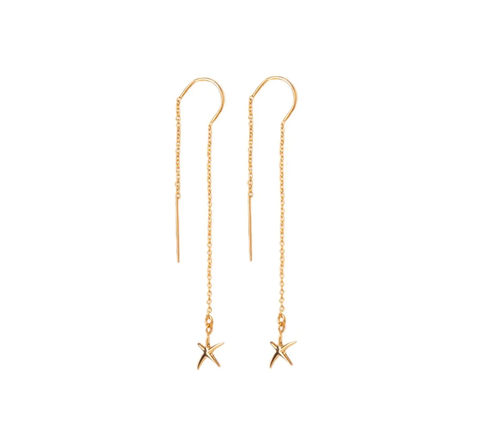 Starfish earring threaders