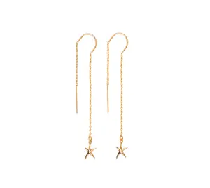 Starfish earring threaders