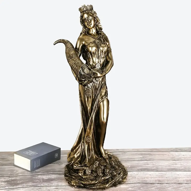 Aphrodite Statue - Greek Goddess of Wealth & Beauty, Elegant Desk Decor for Good Fortune, Luxury Office Gift, Handcrafted Wealth-Attracting Display (Perfect Opening Ceremony Present) Ornaments Decoration Items 8826