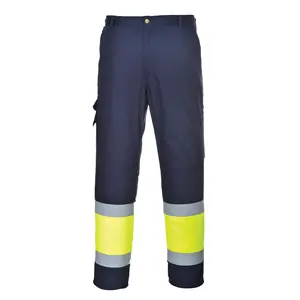 PORTWEST® Hi Vis Two Tone Pants - ANSI Class E - E049