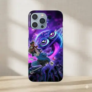 The Pre-Party (Extended)  iPhone Case (11–17 Pro Max) –Cosmic Space Art Phone Cover