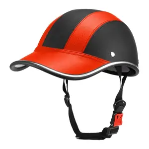 Daily Durable Adjustable Windproof Bicycle Helmet - Anti-UV Baseball Cap Style Cycling Helmet with Sunshade, Model 3110