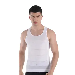 Men's body-shaping abdominal and back vest