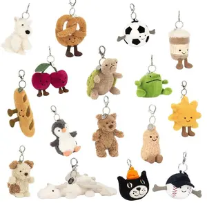 Funny Plush Keychain | Adorable Soft Characters | Cute Cuddly Collection | On-the-Go Accessory | Ideal Charm for Girls | Stylish Keyring