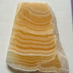 Orange Calcite crystal