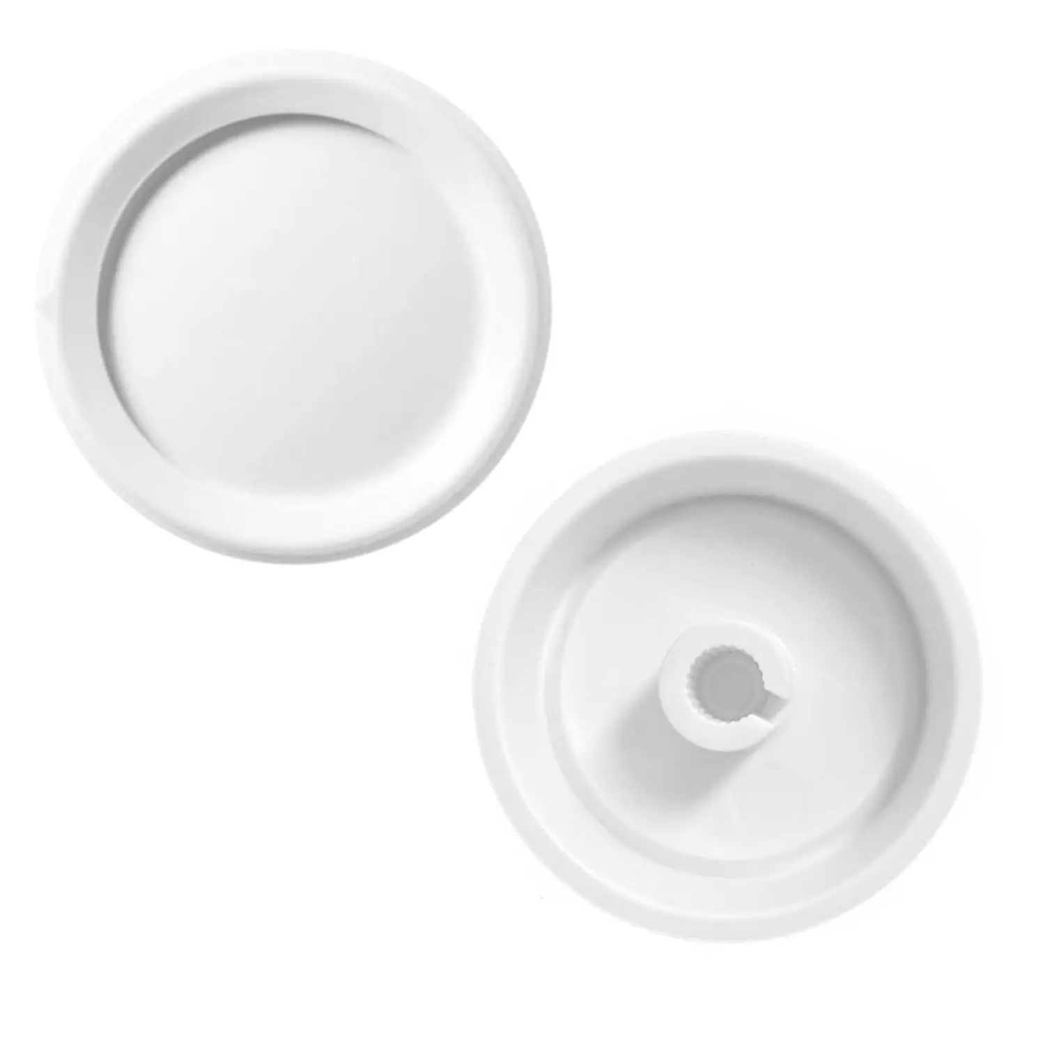 2 count RK-WH Rotary Dimmer Knob Replacement for Rotary Dimmer ,Fan Control,White