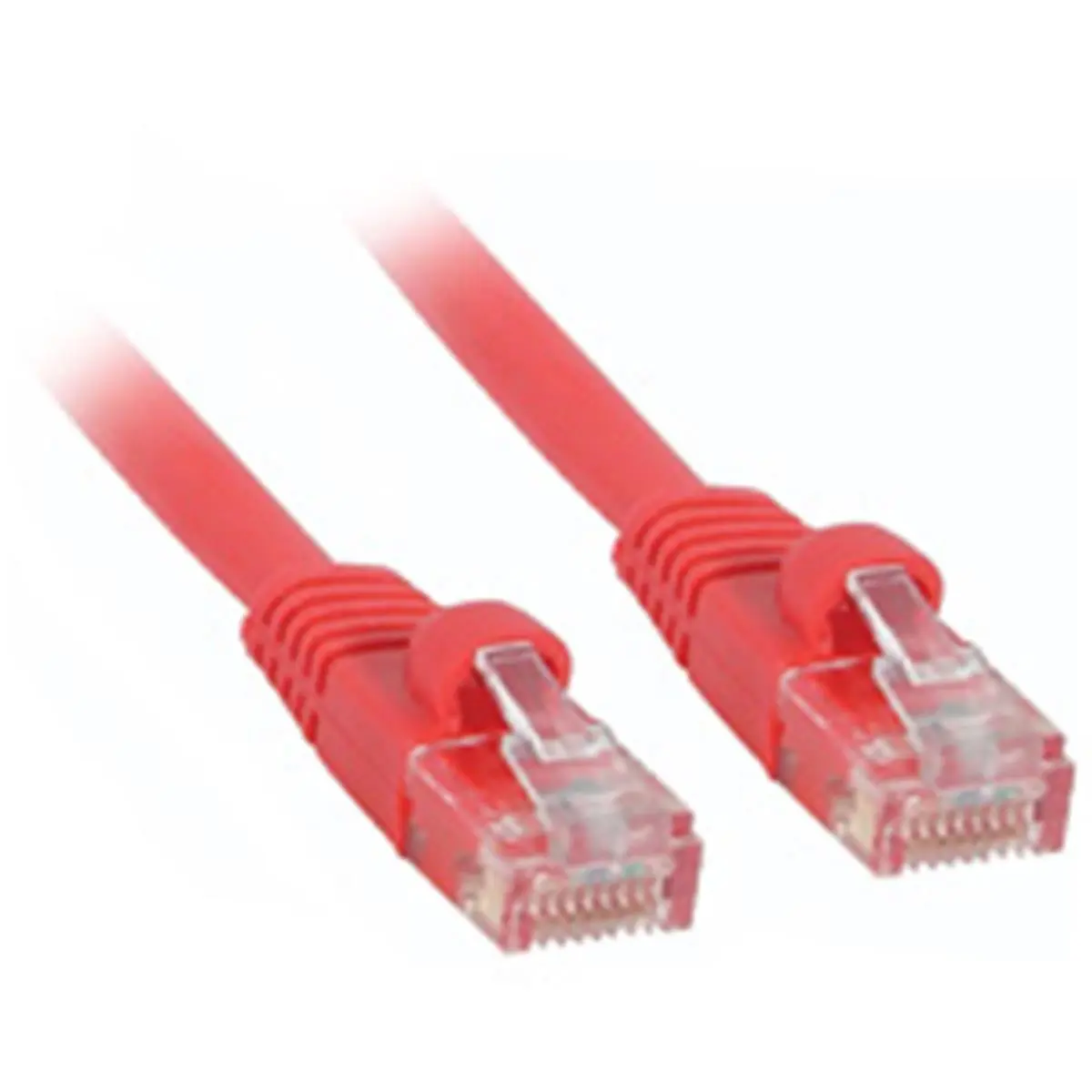212 MAIN High-Speed Gold Copper Wire CAT 5E RJ-45 Male Patch Cable - 14ft Polyvinyl Chloride (PVC) Jacket, 350MHz Bandwidth, Low SRL, Molded Snag-Free Boot, Red, for Video, Routers, Patch Panels (Cables to Go Compatible)