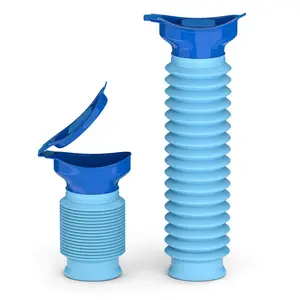 2 Pack Emergency Urinal Bottles for Men and Women, Adjustable Leakproof Travel Pee Bottle 750ml for Car, Camping, Road Trips and Traffic Jams