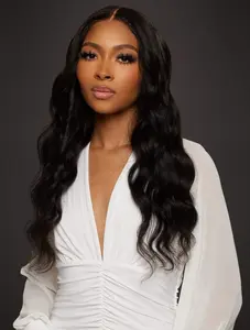 Virgin Brazilian Body Wave Lace Front Wig