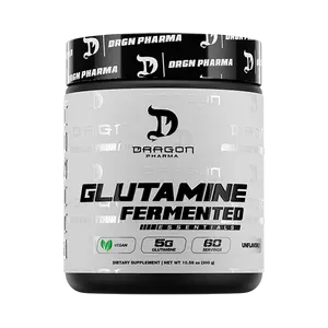 Dragon Pharma Glutamine Fermented - 60 Servings - Amino Acid Supplement for Muscle Repair & Immune System Support