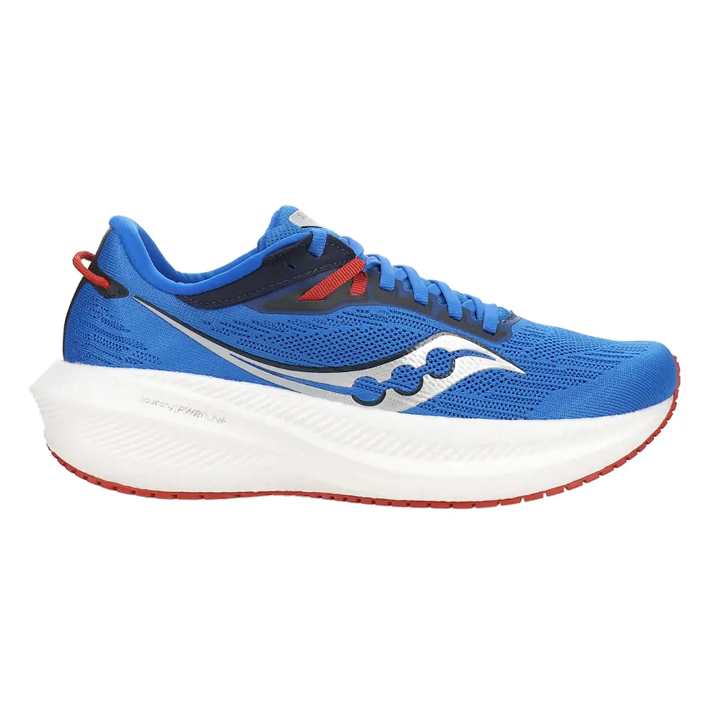Saucony Mens Triumph 21 Running Sneakers Shoes - Blue