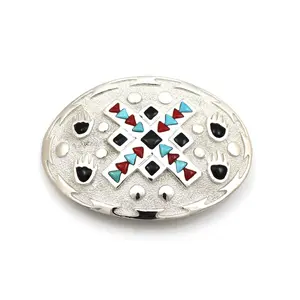 Bear Crossing Belt Buckle