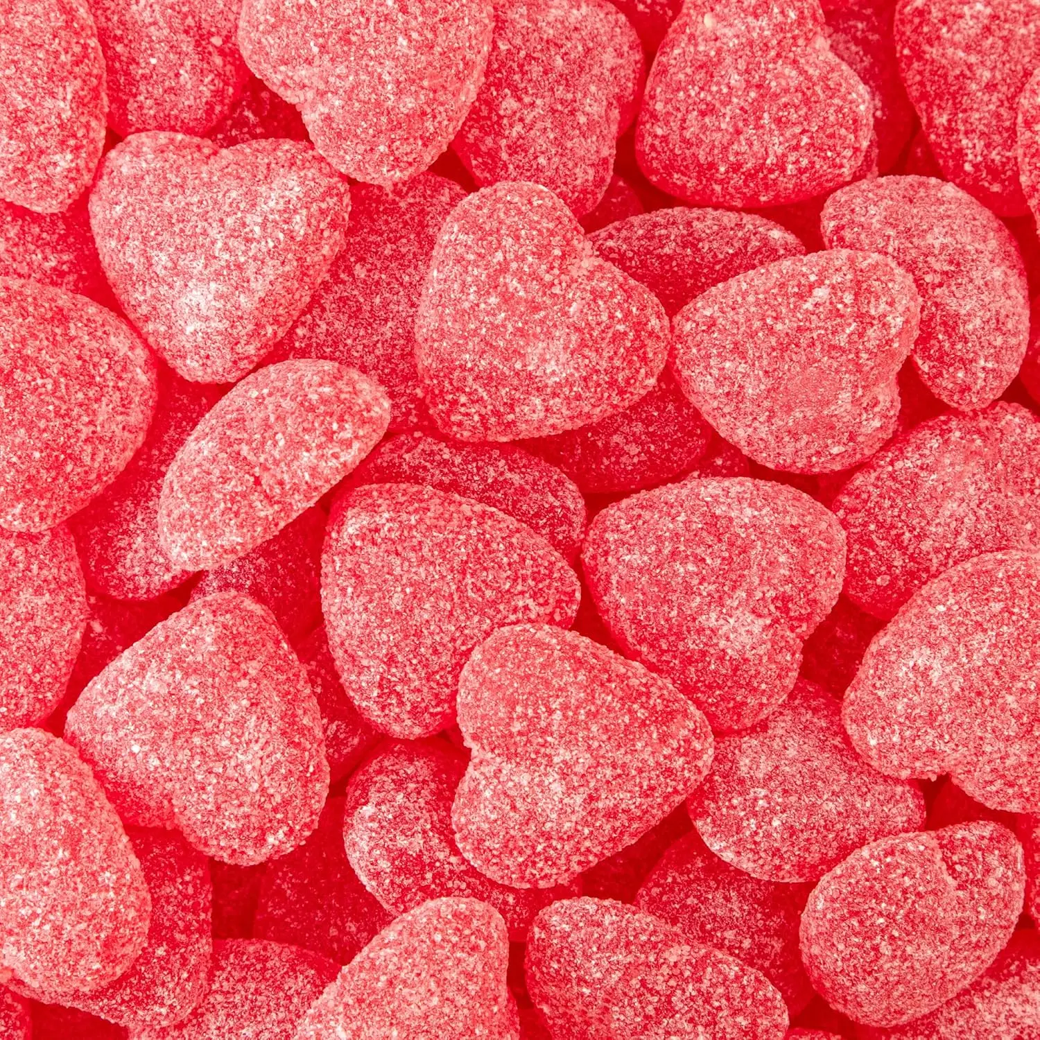 Cherry Hearts - 2 Pound Pack - Mothers Day Candy - Chewy Candy - Classic Pink Jelly Candies for Buffets, Party Favors, Dessert Decorating & Gifting - Old Fashioned Cherry Jellies