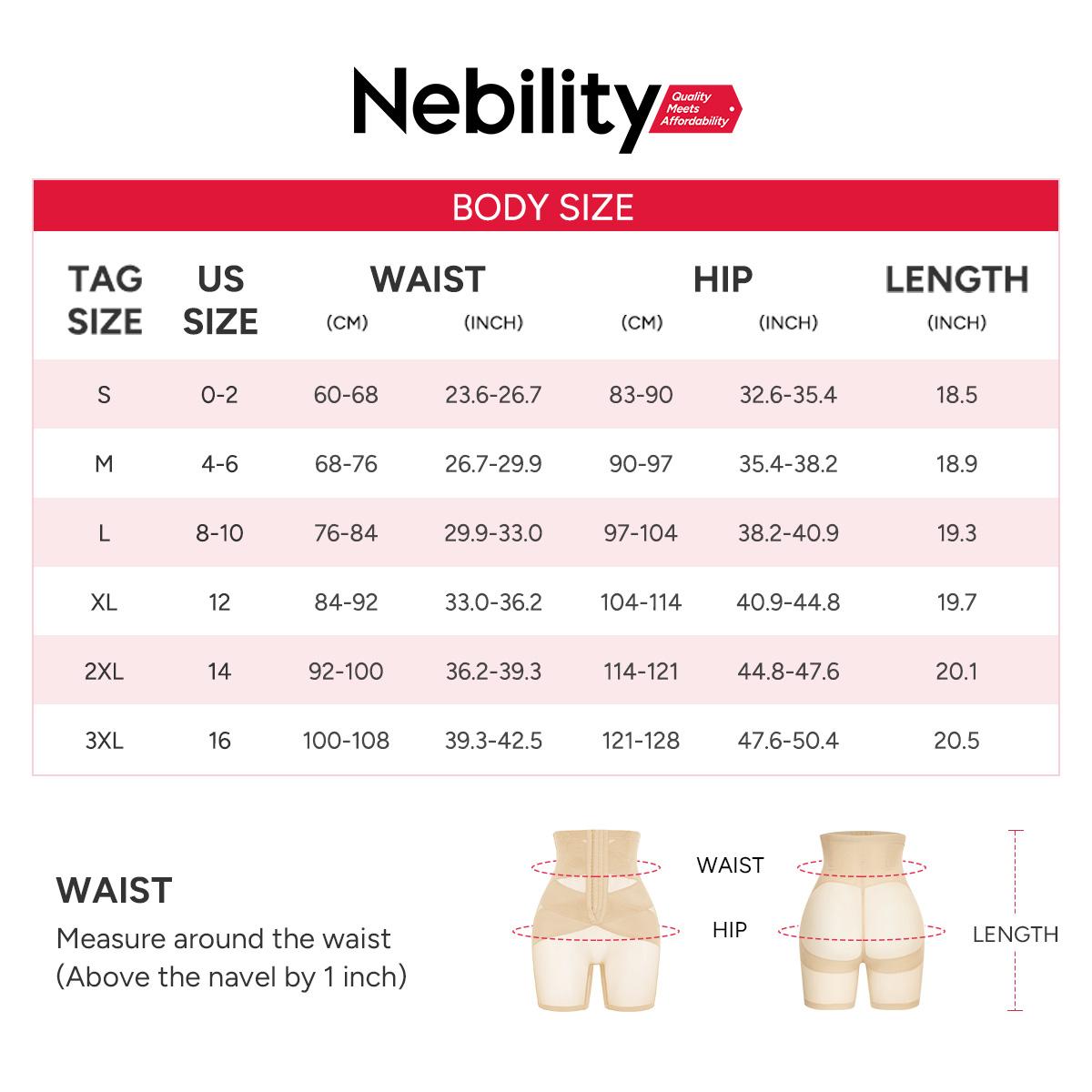 Nebility Women's Mesh Comfort Shapewear Short - Black Daywear Minimalist Design Sexy and Basic Style Womenswear High Waist Shaper Compression Seamless Tummy Control Beige