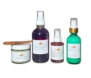 Acne/Oily Natural Skincare Bundle | Soothing, Anti-inflammatory, Pore Clearing, Hydrating Skincare| Fragrance Free