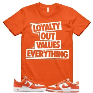 Dunk Cosmic Clay White Orange Low Air Force 1 '07 T Shirt Match LOVE, Dunk Cosmic Outfit, Trending Shirts, Top Tshirt