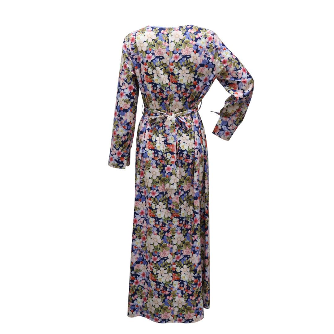Elegant Muslim Maxi Dress – Modest Middle Eastern Fashion