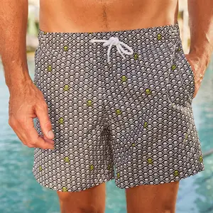 7" Riviera Swim Trunk Bone Voyage