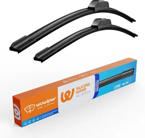 Silicone  and  inch Windshield Wiper Blades Replacement for  Corolla    /HYUNDAI Elantra  OEM Quality Windshield Silicone Wiper Blades for My Car(Set of )