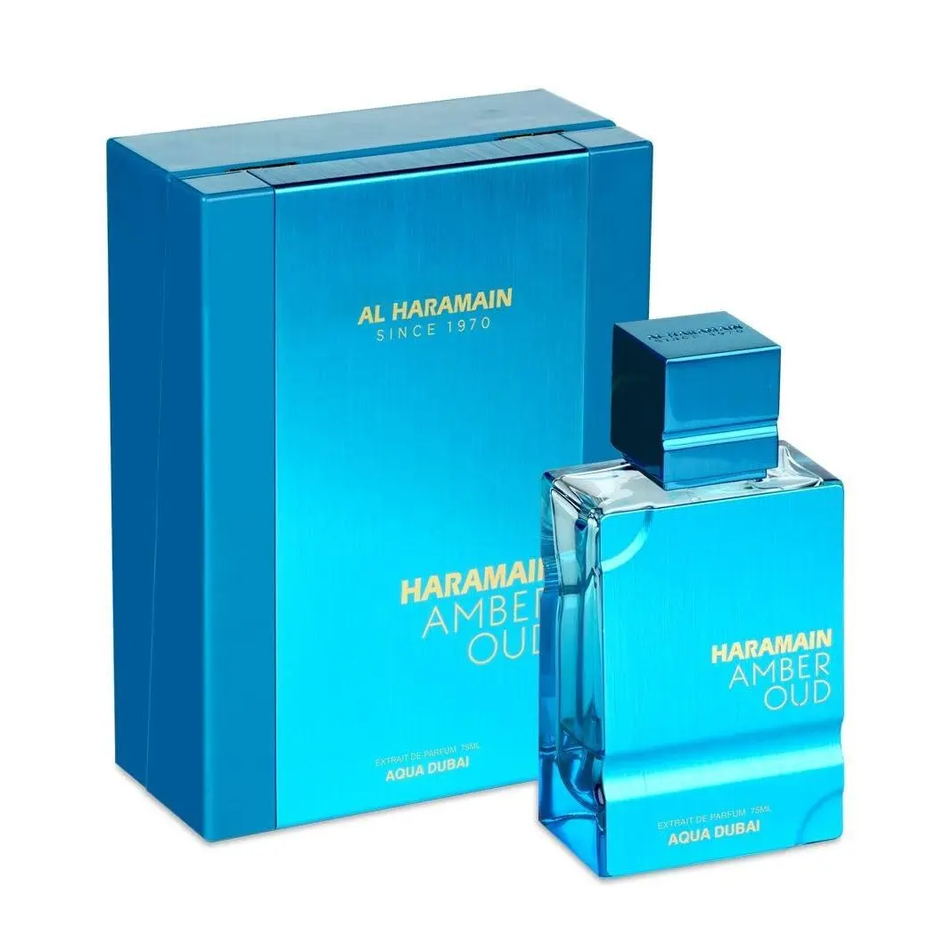 Al Haramain Unisex Amber Oud Aqua Dubai Extrait de Parfum Spray 2.0 oz  /60ml