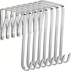 Organize Your Home with 8pcs Over The Door Hooks Organize Your Home with 8pcs Over The Door Hooks