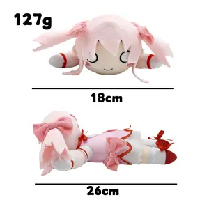 Puella Magi Madoka Magica Plush Doll Toy Kaname Madoka Cosplay Kawaii Soft Stuffed Pillow Birthday Gift 25cm