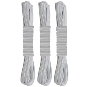 FootMatters Flat No Tie Elastic Stretch Shoe Laces