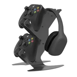 Controller Holder,  Controller Rack Headset Stand for  Series X S/ one / PS5 / PS4 / NS/PC/Headset,  Metal Mount Universal Organizer for Video  Accessories