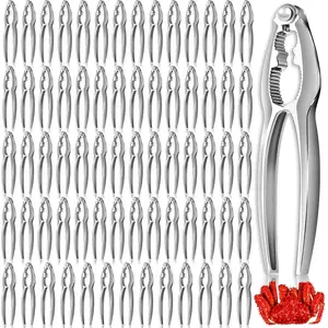 70 Pcs Crab Crackers and Tools, Nut Crackers for Crab Legs, Lobster Cracker, Heavy Duty Seafood Tools, Nut Cracker Set
