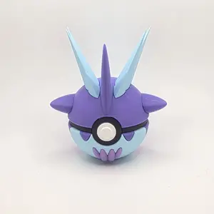 Low Key Voltage Pulse Ball – Toxtricity (Low Key Form) Themed Poké Ball Collectible