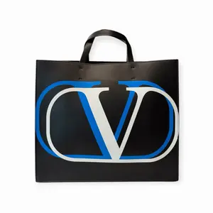 Pre-owned Valentino Leather Tote Bags Garavani SuperVee Top Handle Bag