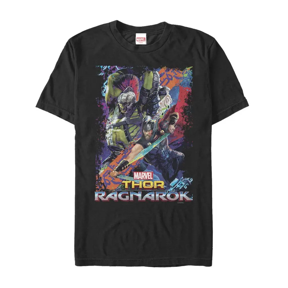 Men's Marvel Thor: Ragnarok Hulk Color Frame T-Shirt