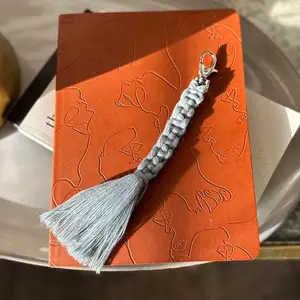Fish Tale Macrame Keychain