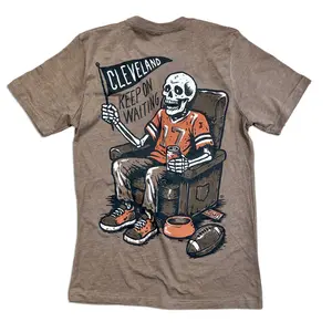 Keep On Waiting Cleveland - Cleveland Football Fan T-Shirt