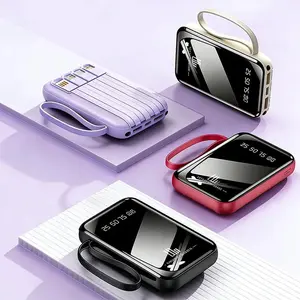 10,000mAh 20W Fast Charging Portable Power Bank with Digital Display & Flashlight for Outdoor Emergency & Daily Use - Bluetooth, Smartphone