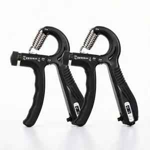 2-Pack Hand Grip Strengthener Grip Adjustable Resistance Hand Gripper, gripper , forearm veins, Finger Exerciser, Finger Stretcher, Grip Ring Stress Relief Grip Ball For Athletes, Boyfriend Gift training back strength workout