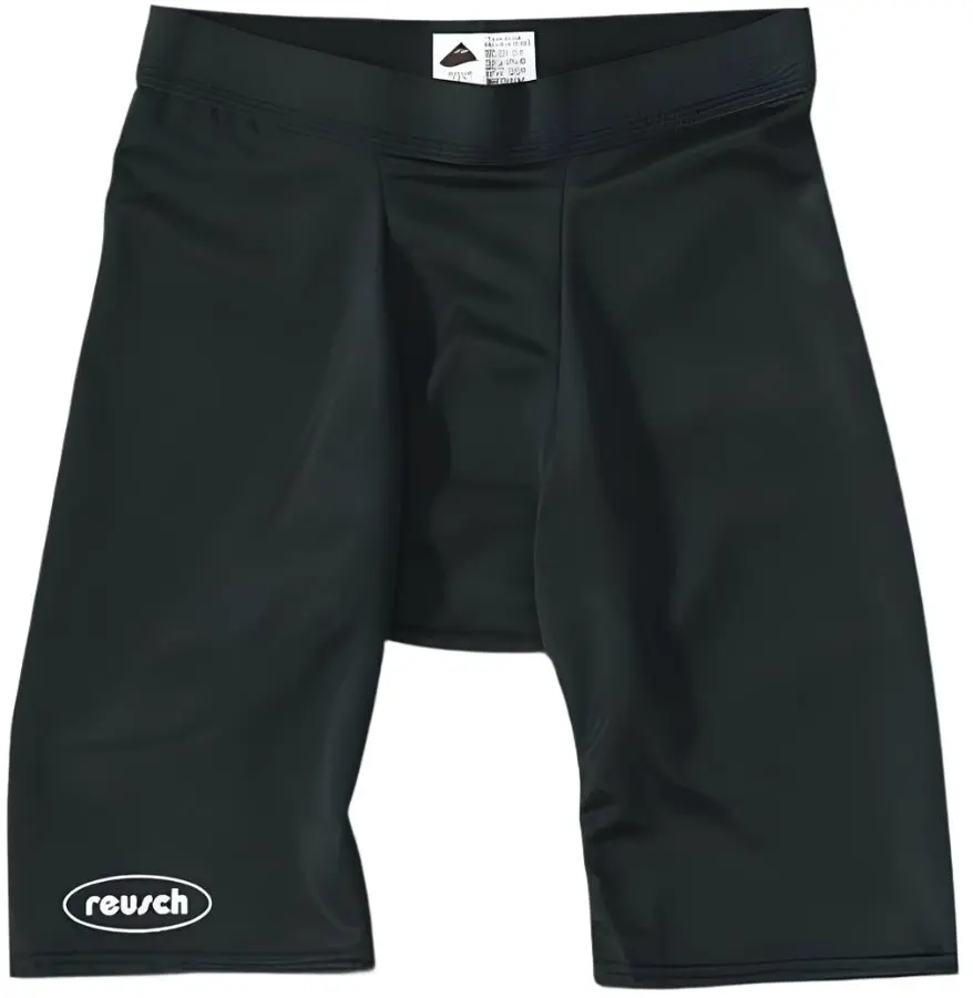 Reusch 29200 Padded Goalkeeper Compression Short - Black