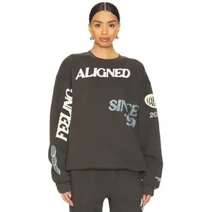 The Mayfair Group The Alignment Tour Crewneck in Charcoal
