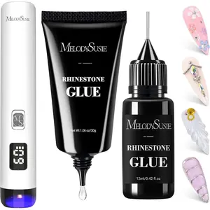 Handheld UV Light for Gel Nails and Nail Rhinestone Glue, ART01R Cordless Gel X Nail Lamp Rechargeable with LCD Display Flash Cure Nail Dryer for Nail Art Design Decoration DIY at Home