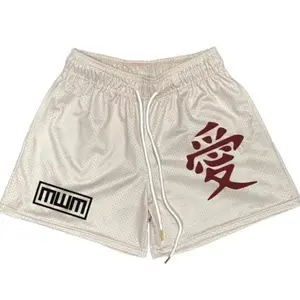 Gaara Subtle Men's Shorts Workout Sport Knee Pants with Pockets Athletic Summer Shorts