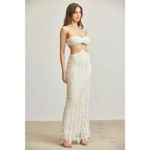 Solstice Crochet Maxi Dress