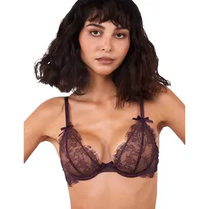 HUSTLER® Alvara Bra Plum