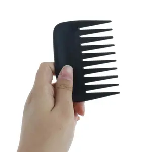 Wide Tooth Comb, Portable Anti-static Comb for Human Hair Synthetic Hair Extensions Wigs Hairpieces, Styling Hair Comb for Straight Wavy Hair for Women2