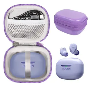 CaseSack Case for Raycon Everyday Earbuds (2024 Edition) - in-Ear Buds Raycon Fitness Earbuds (Purple)