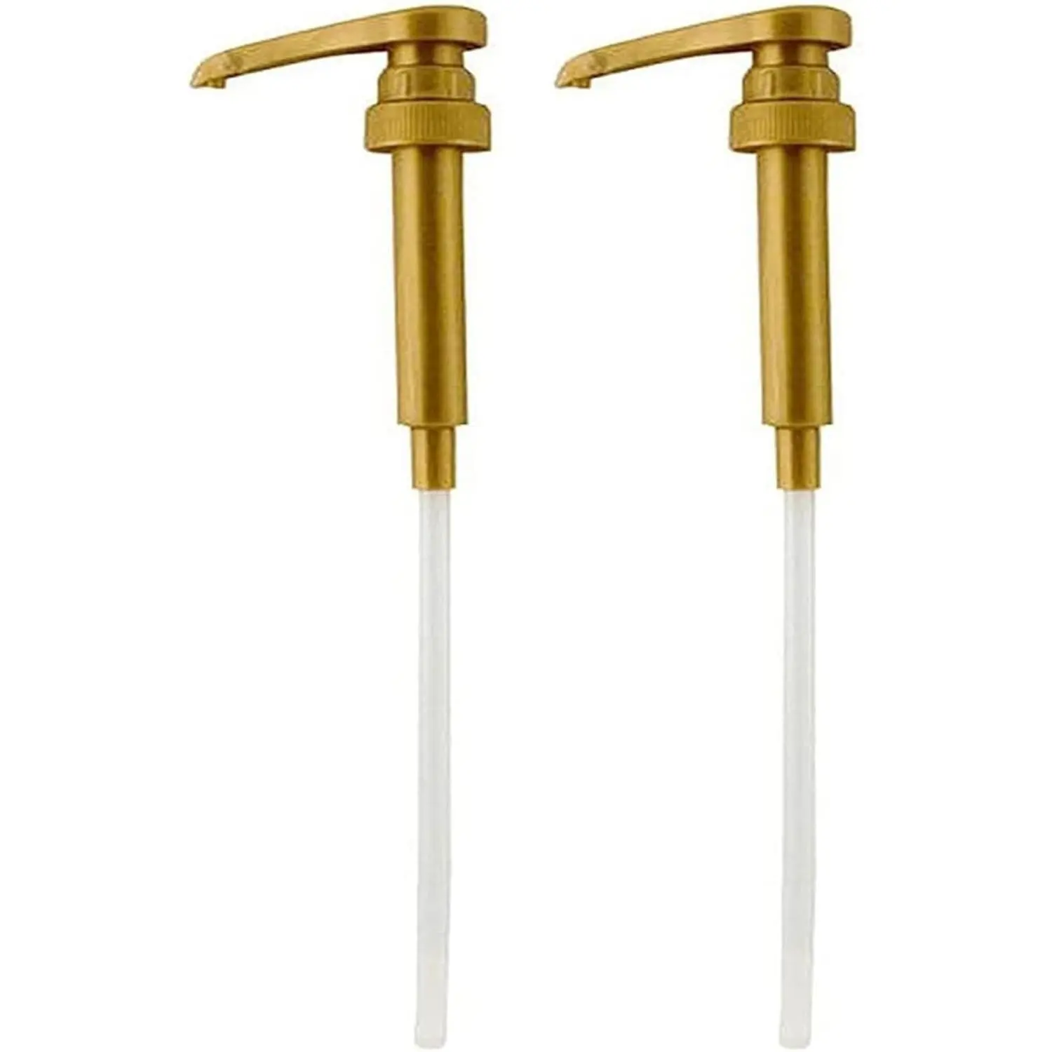 Set of 2 Torani and DaVinci Compatible Syrup Pumps for Bottles 25.4-750ml - Leak-Proof
