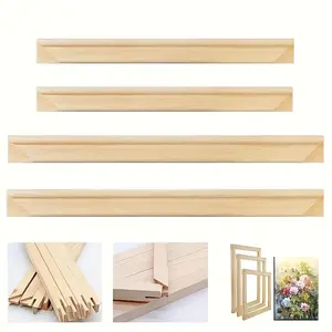 Solid Wood DIY Diamond Painting Frame Set with Hanging Hardware - Ideal for Canvas Art and Home Decoration, Diamond Painting Accessorie, Handcraft