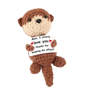 Handmade Crochet Soft Stuffed Animal Realistic Gift for Mom, Mother's Day Present, Birthday Surprise for Daughter Son Wife Step-Mother