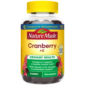 Cranberry 500 mg Per Serving + Vitamin C Gummies Cranberry 500 mg Per Serving + Vitamin C Gummies